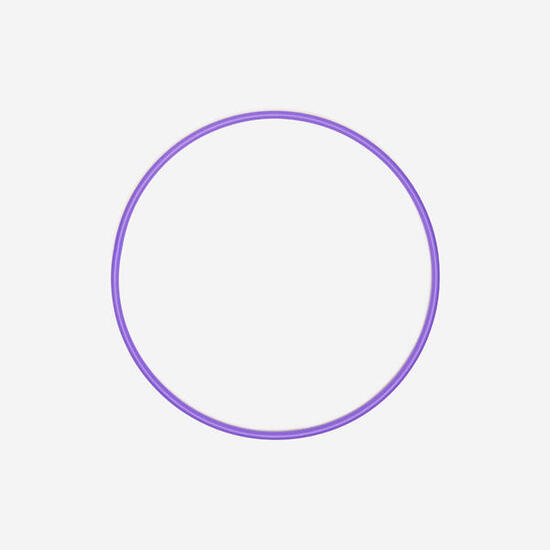 Aro de Gimnasia Rítmica Hula Hoop (GR) 75 cm coral