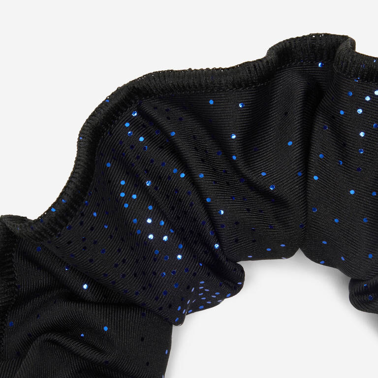 Women's Sequined Gymnastics Scrunchie - Black