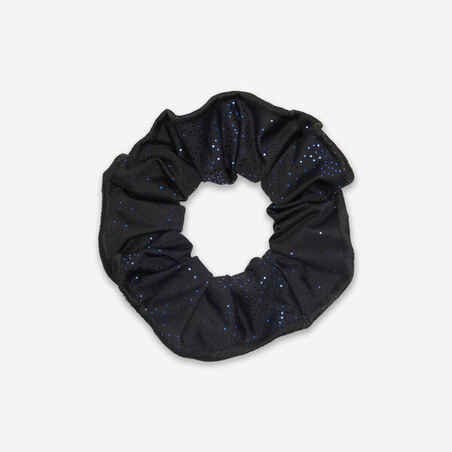 Women's Sequined Gymnastics Scrunchie - Black