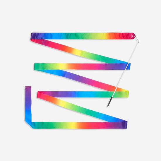 Nastro ginnastica ritmica 6 metri multicolore