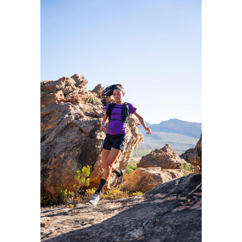 Çorap - Koşu - Siyah - Kiprun Run900 Strap