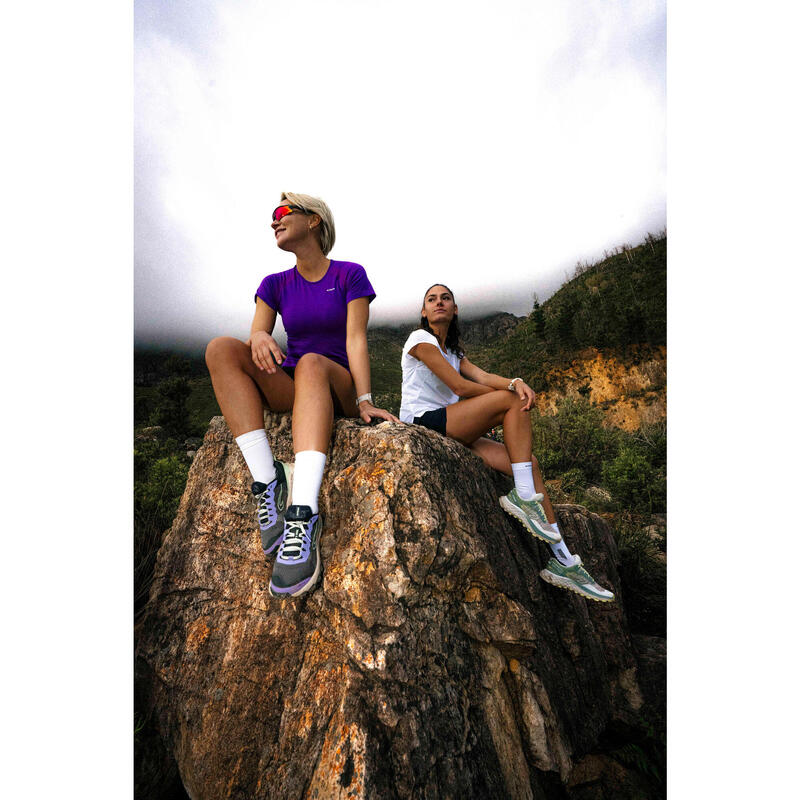 Șort 2 în 1 Alergare pe asfalt&trail distanțe lungi KIPRUN Run 900 Ultra Damă