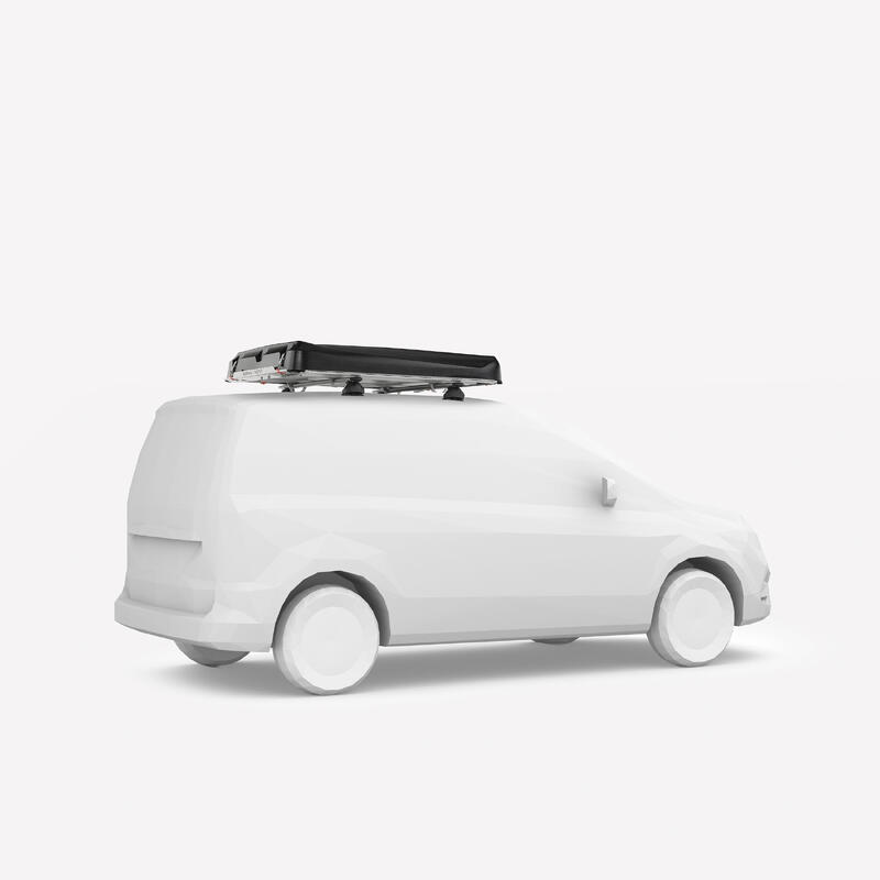 Cort rigid auto, cu montare pe plafon Fresh&Black 2 persoane, Quechua x NaïtUp