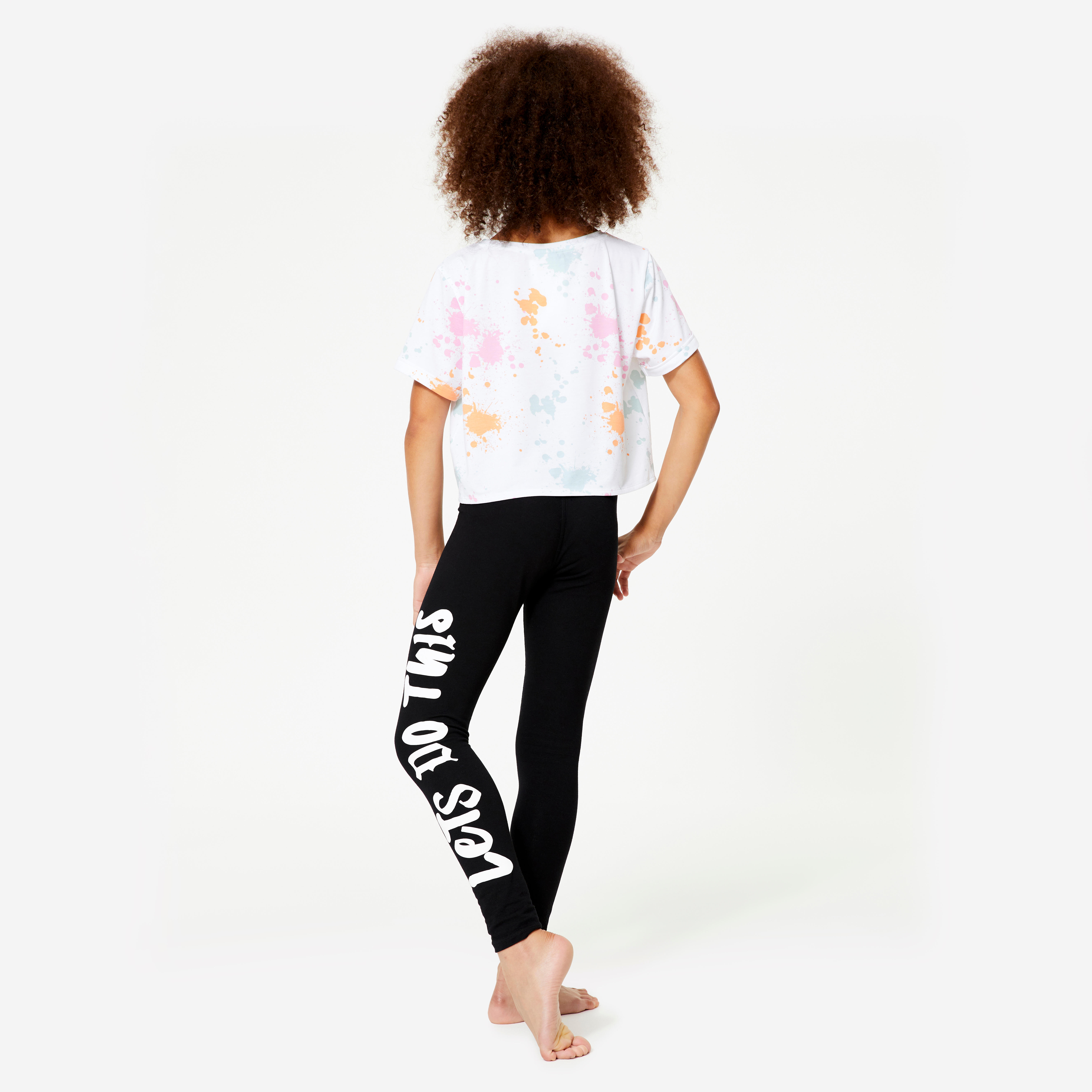 Kids' High-Rise Dance Leggings - STAREVER
