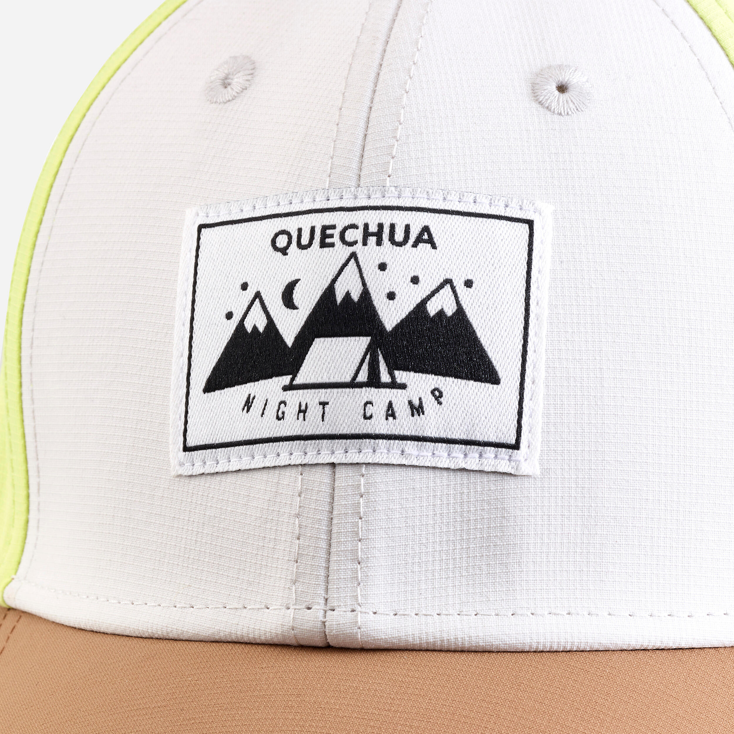 Casquette enfant - MH100 beige/jaune 2-6 ans - QUECHUA