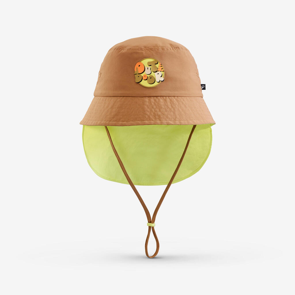 Chapeau de randonnée junior, MH500 marron