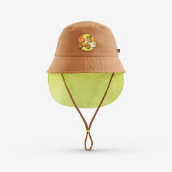 Chapeau de randonnée enfant, MH500 kid marron