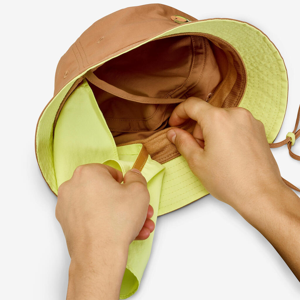 Chapeau de randonnée junior, MH500 beige
