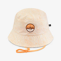 Kids’ hiking hat, MH500 beige