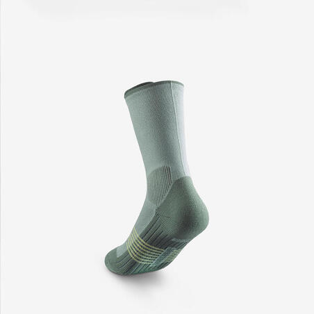 Junior high hiking socks, HIKE 500 green