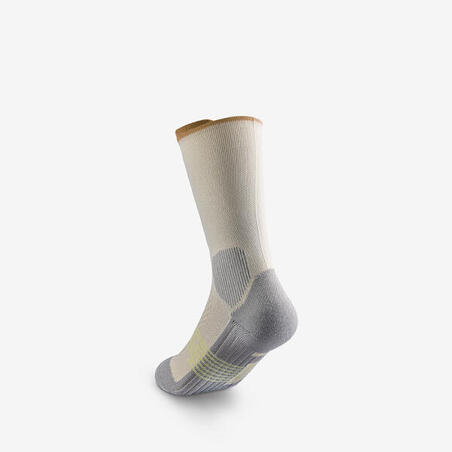 Junior high hiking socks, HIKE 500 green