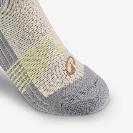 Junior high hiking socks, HIKE 500 green