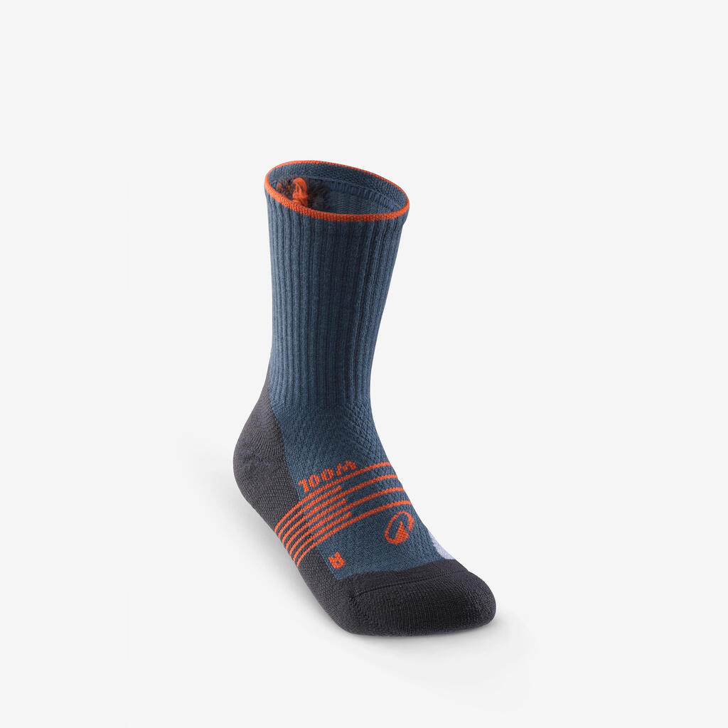 Kids’ Hiking Socks (2-Pair Pack) HIKE900 Wool - Blue