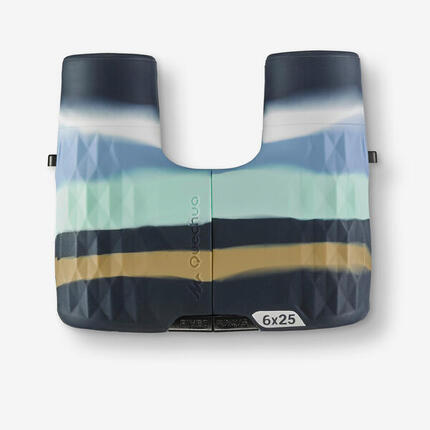 Jumelles de randonnée sans réglage, 6x25 HIKE 100 vert