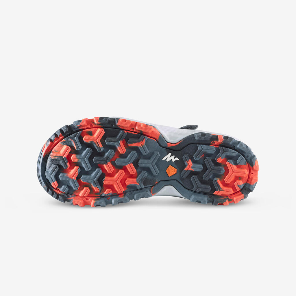 Chaussures respirantes de randonnée enfant, MH900 bleu
