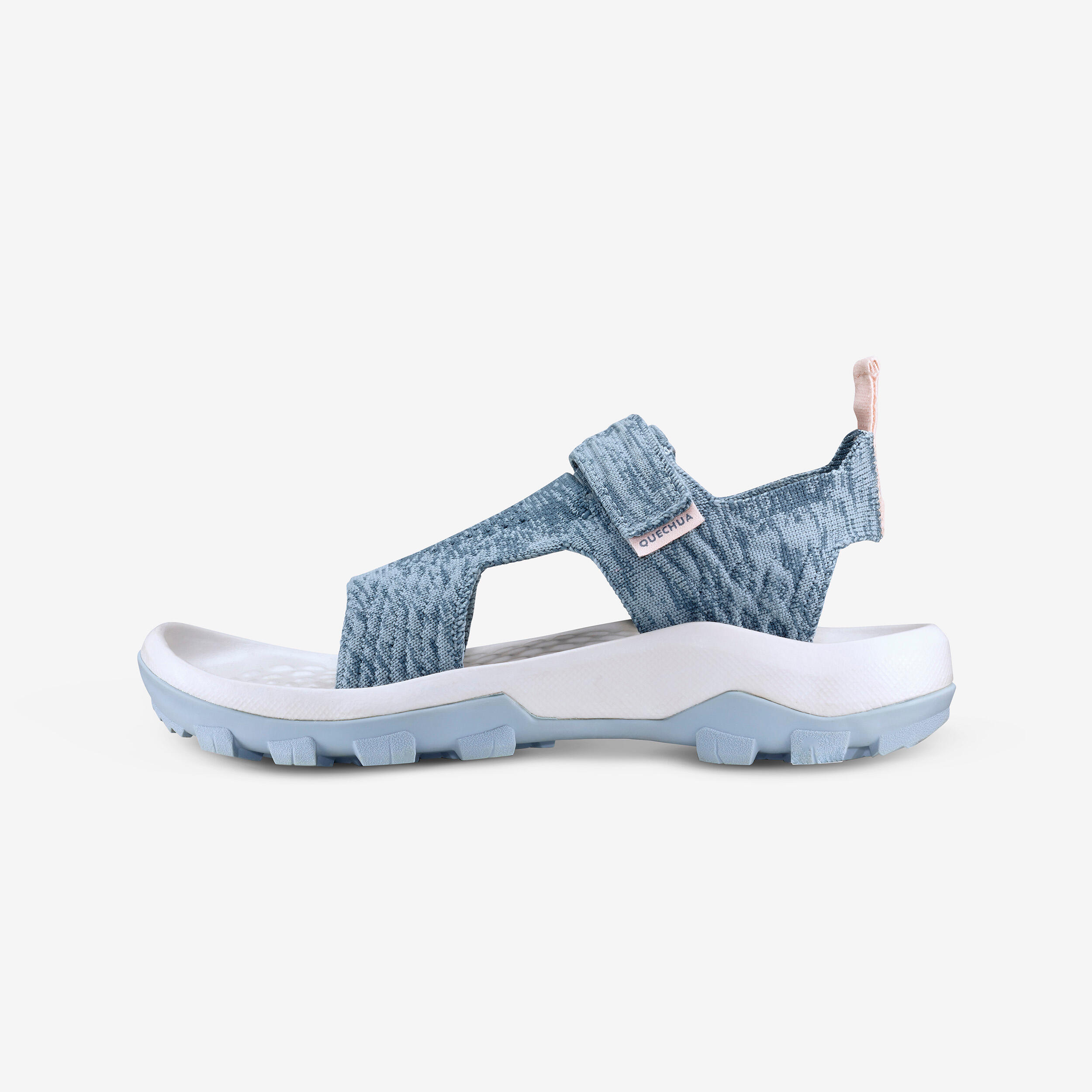 Kids’ Hiking Sandals MH120 - Jr size 10 TO Adult size 6 - Blue Grey