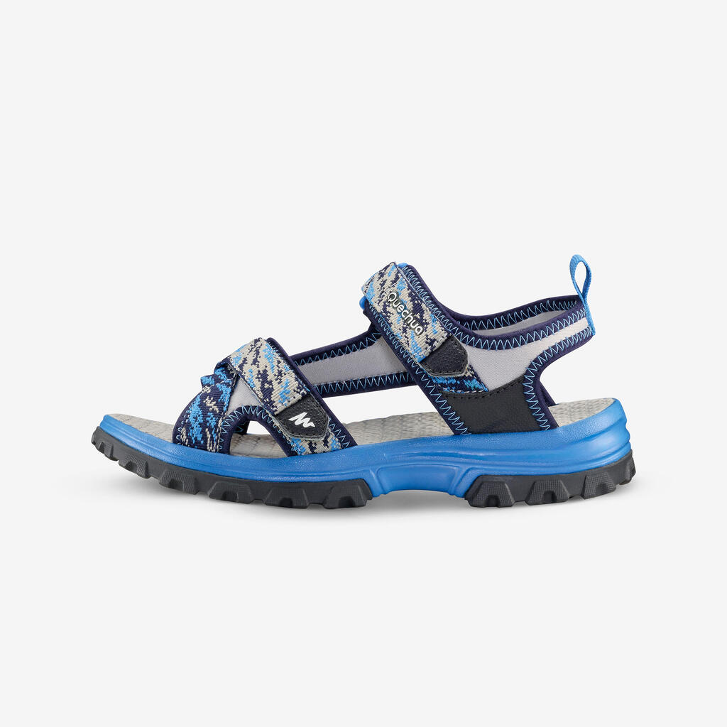 Kids’ Hiking Sandals MH120 TW - Jr size 10 TO Adult size 6 - Blue
