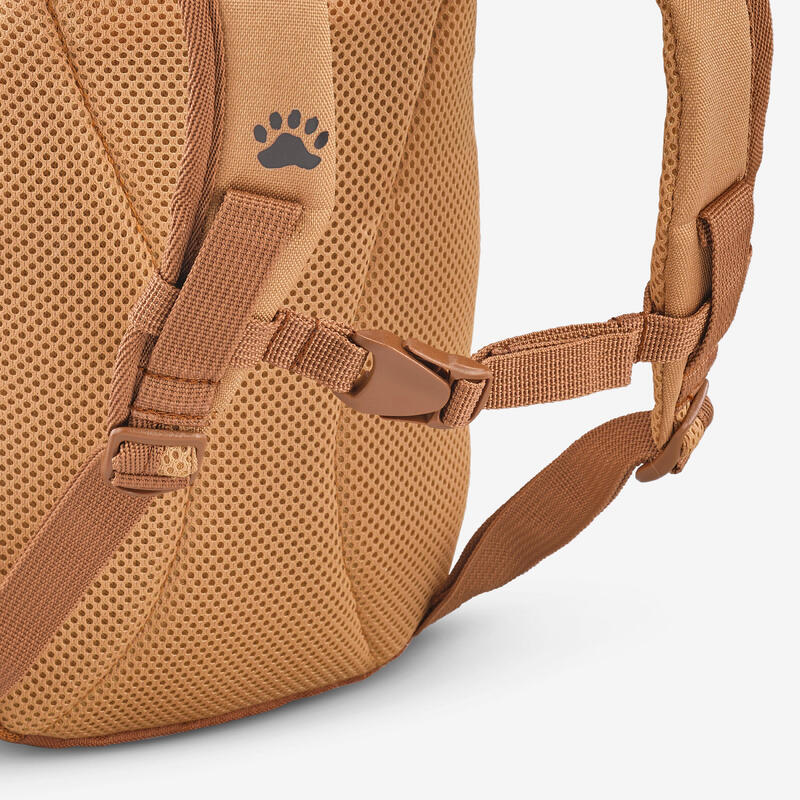 Mochila de caminhada pequena criança 2-6 anos 5L - MH100 castanho
