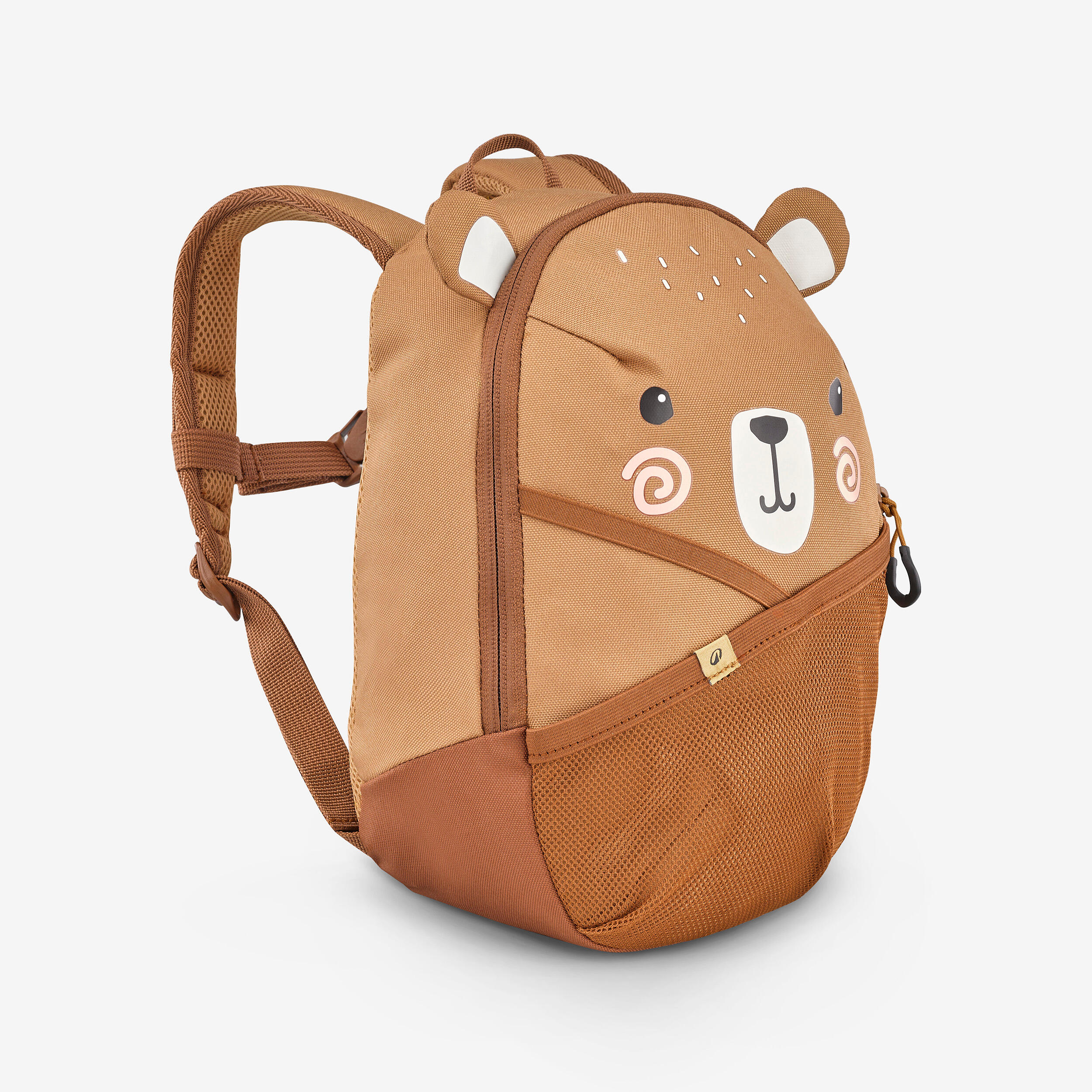 5 L kids’ hiking backpack, 2-6 years, MH100  Brown