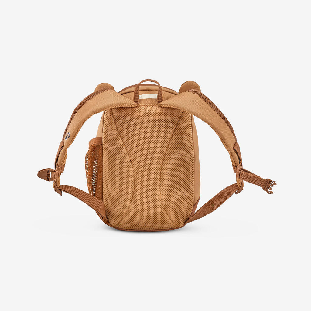 Petit sac à dos de randonnée enfant 5l ,mh100 ours marron