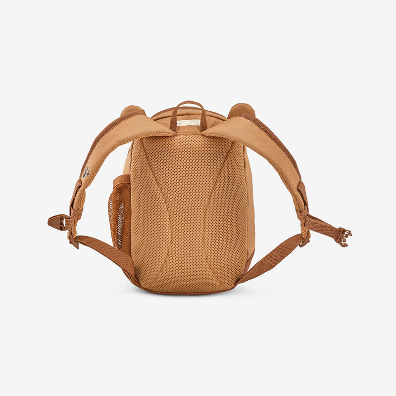 Mochila de caminhada pequena criança 2-6 anos 5L - MH100 castanho