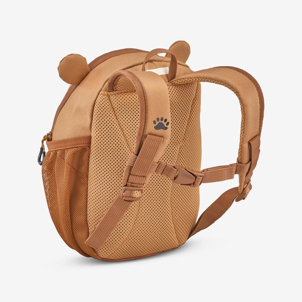 Petit sac à dos de randonnée enfant 5l ,mh100 ours marron