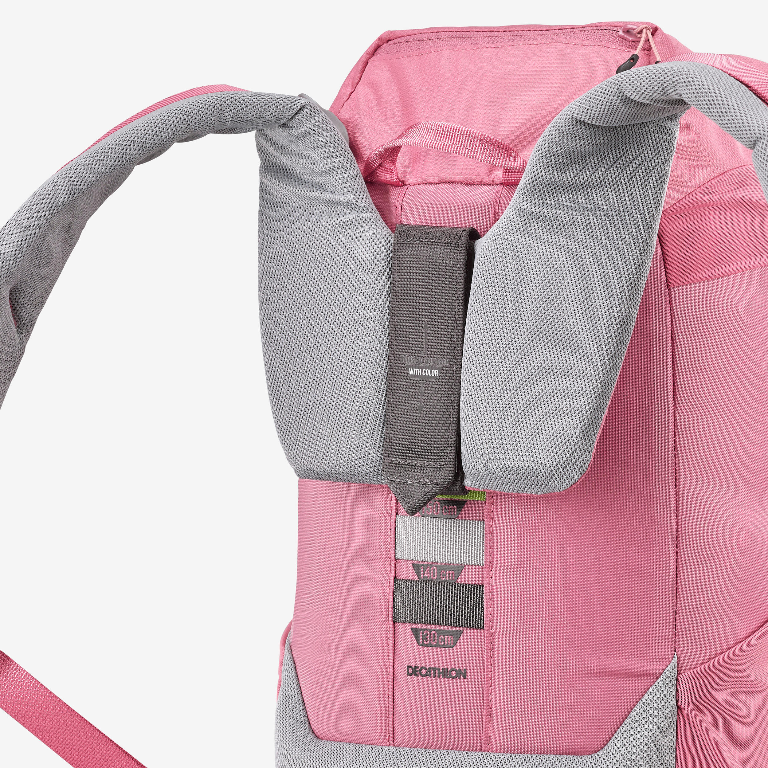 Wanderrucksack MH500 Kinder Größe 122–170 18 l rosa  4/12