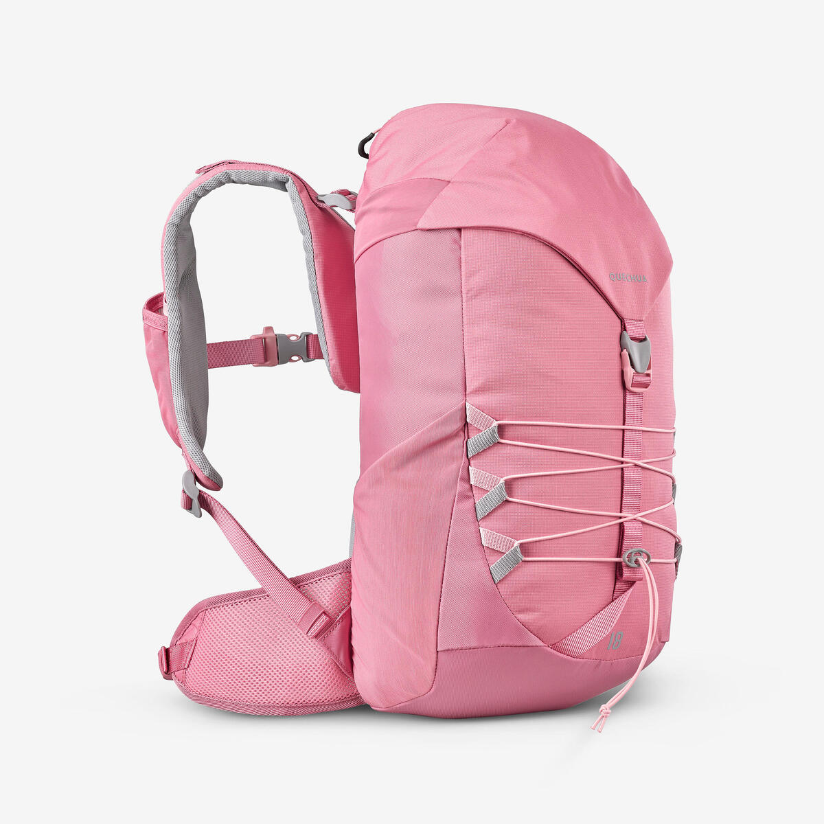 Sac à dos de randonnée enfant 7-15 ans 18L - MH500 rose
