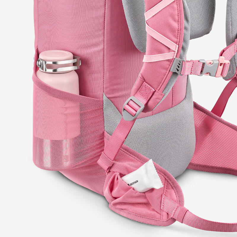 Sac à dos de randonnée enfant 7-15 ans 18L - MH500 rose