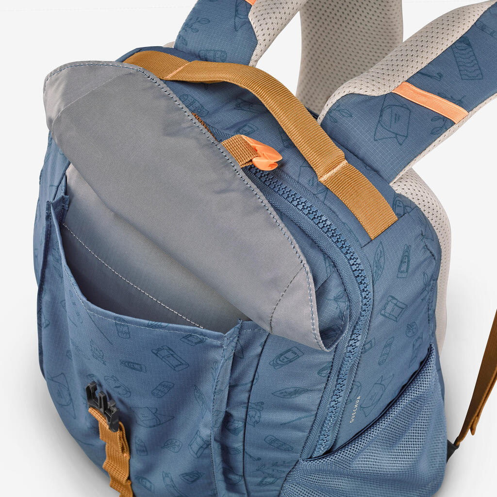 Sac à dos de randonnée junior 15L, NH900 bleu