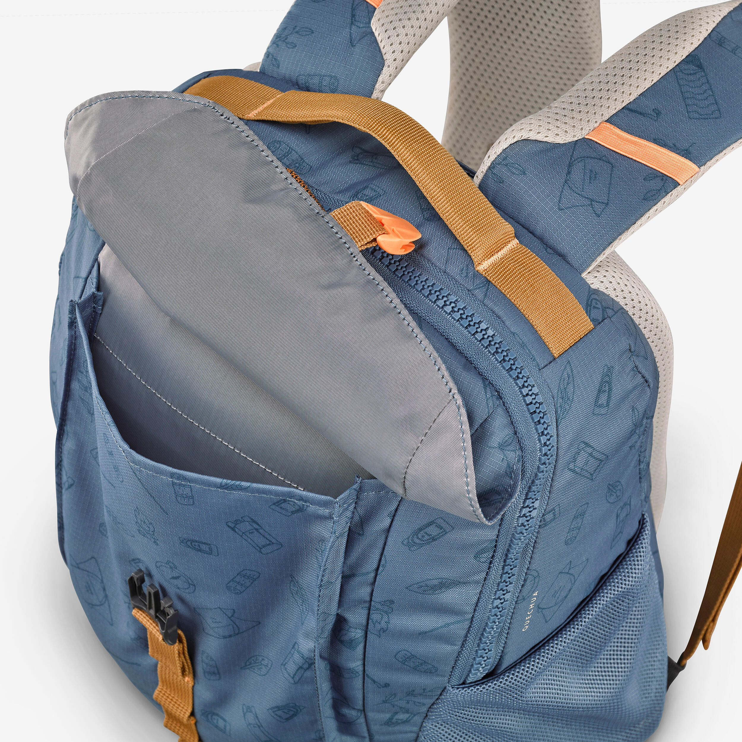 Wanderrucksack Kinder Größe 122–170 - NH900 15 l blau  6/11
