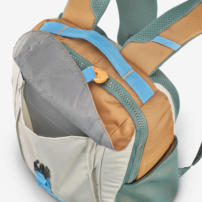 Mochila de caminhada criança 7-15 anos 15L, NH900 castanho