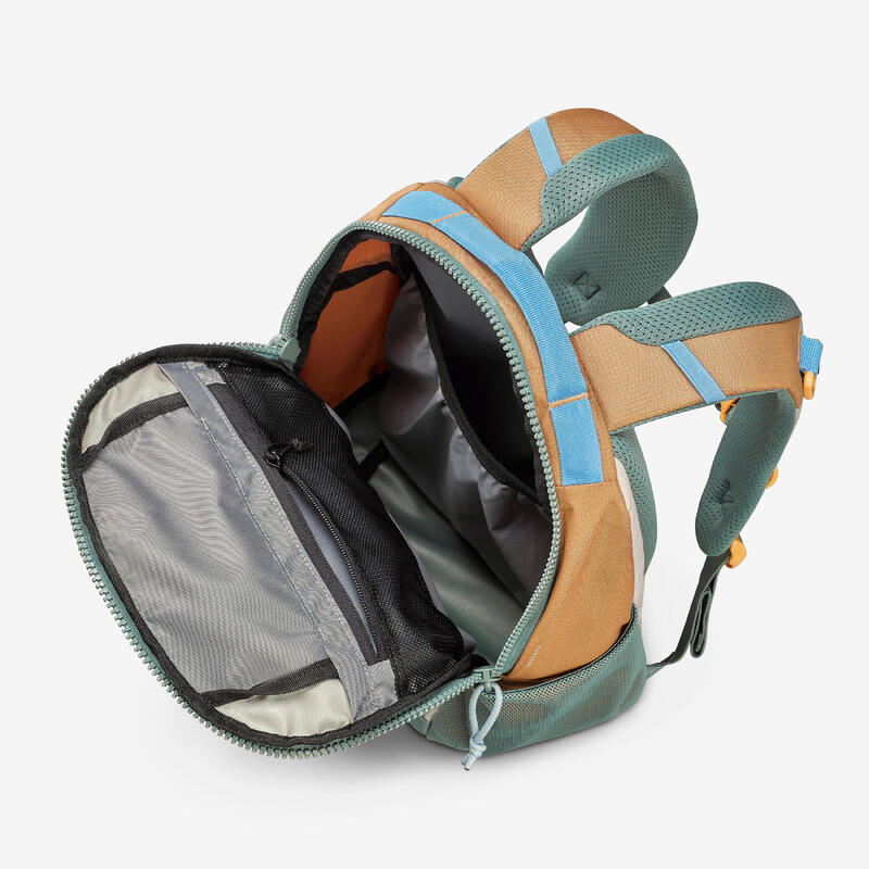 Mochila de caminhada criança 7-15 anos 15L, NH900 castanho