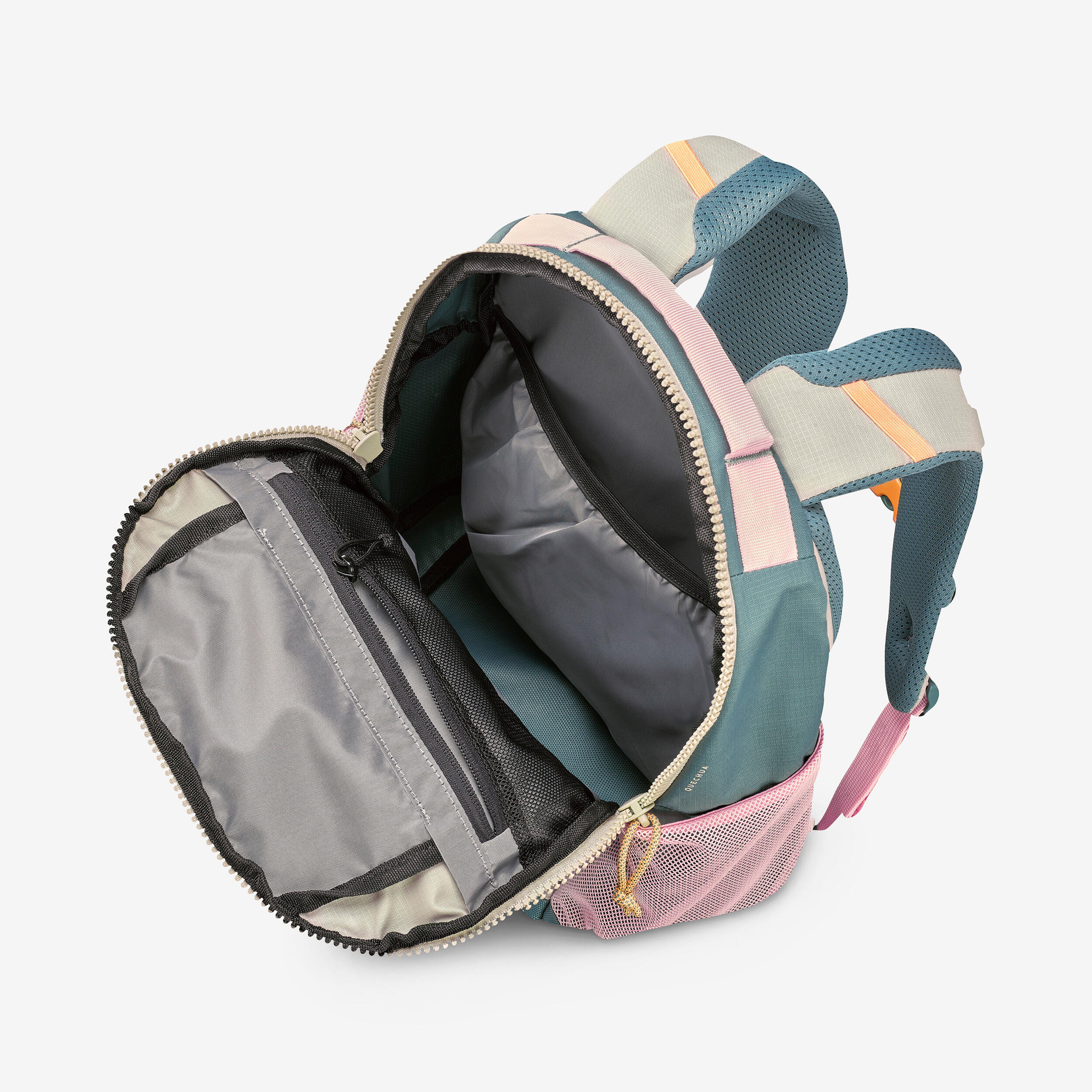 Mochila de senderismo niños 7-15 años 15L - NH900 verde  3/11
