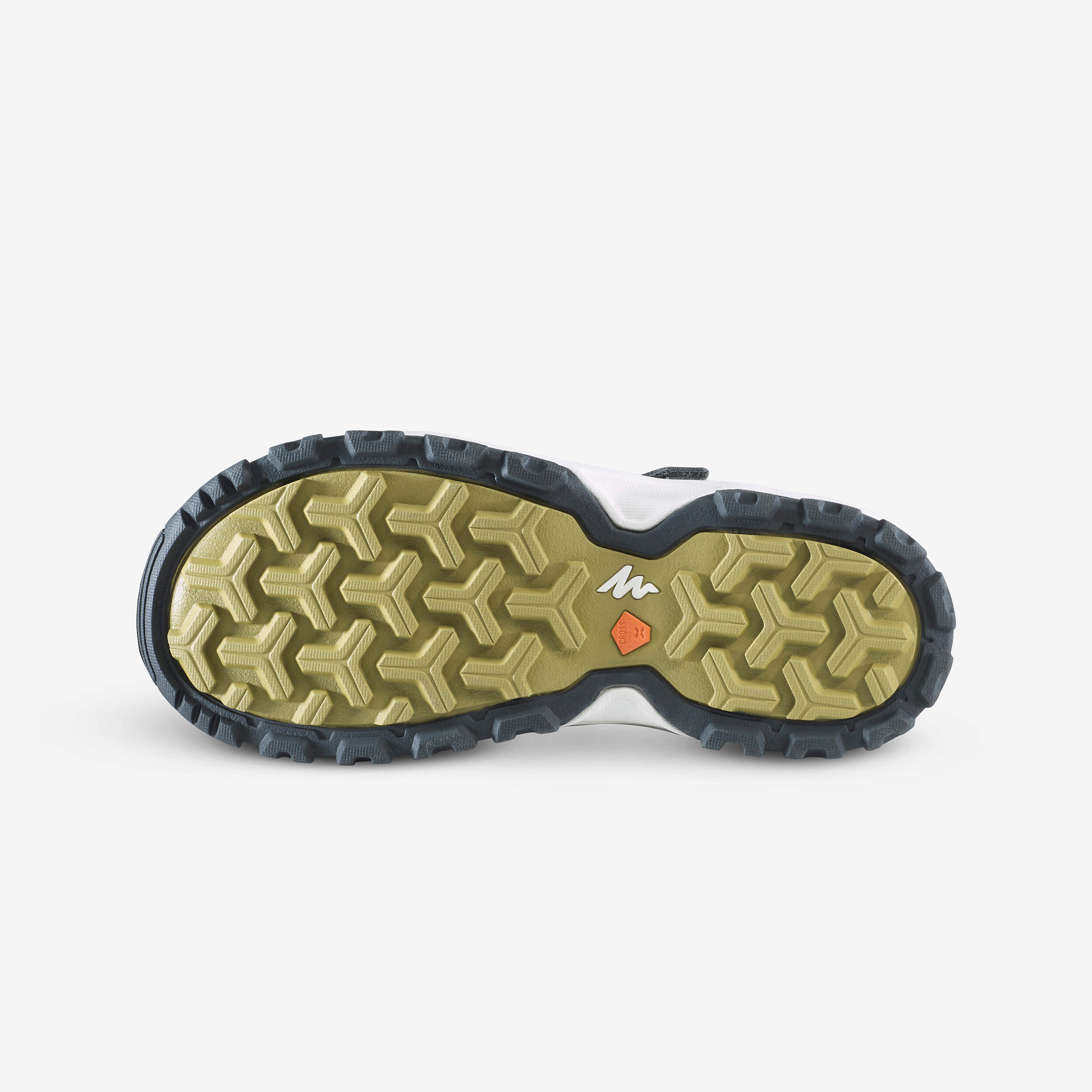 Kids’ breathable hiking boots, MH900 - Khaki 4/6