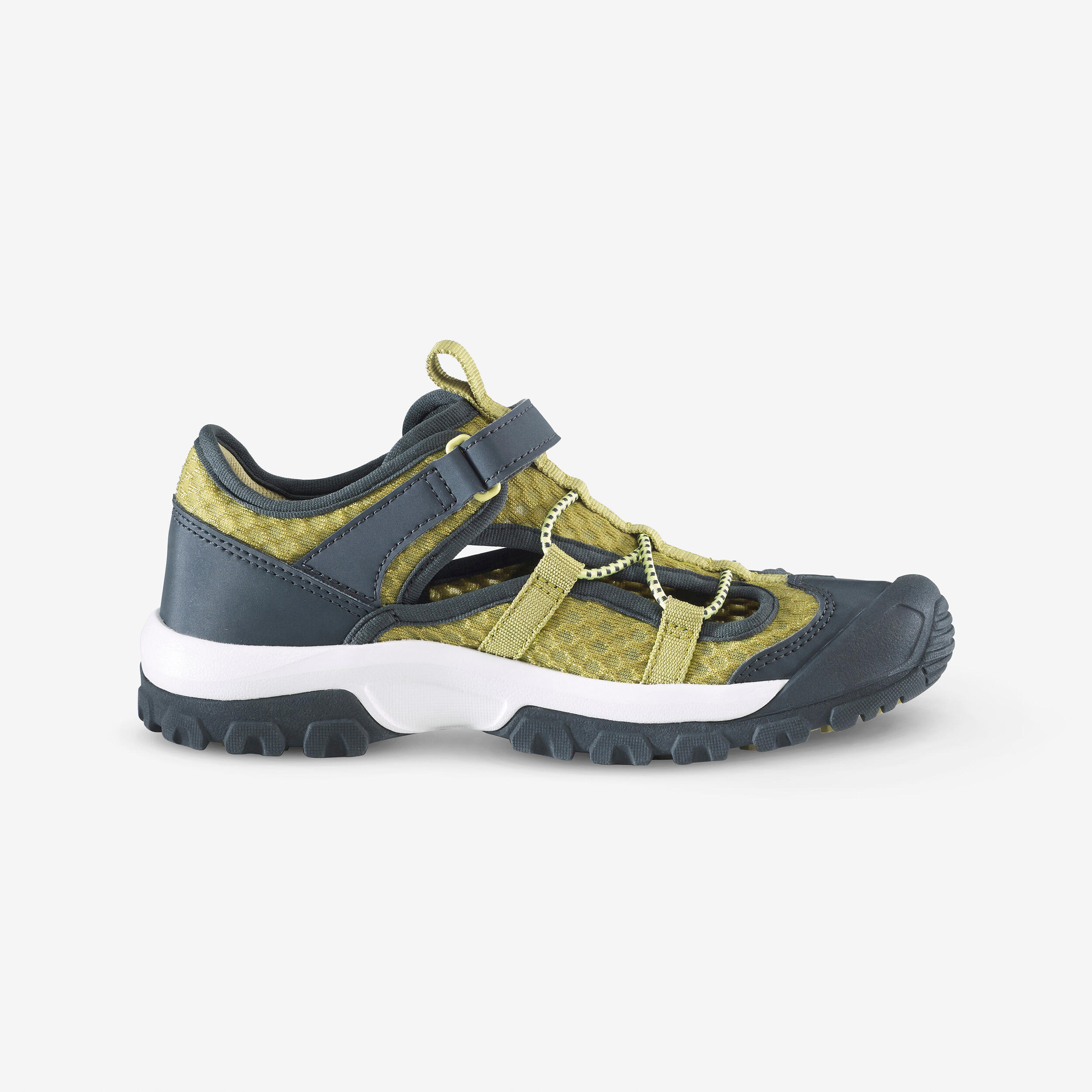 Kids’ breathable hiking boots, MH900 - Khaki 5/6