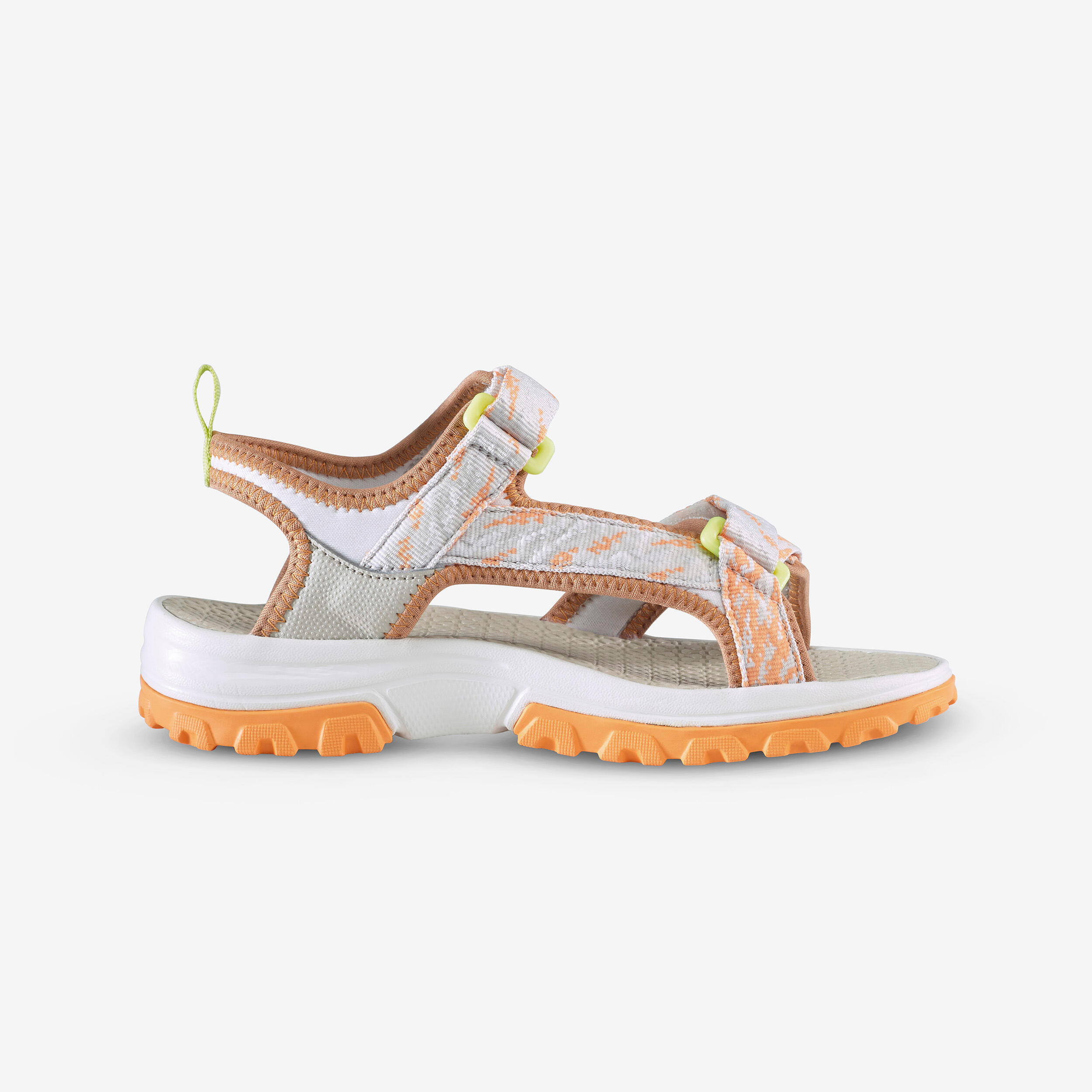 Sandales de randonnée enfant, NH500 beige 5/12