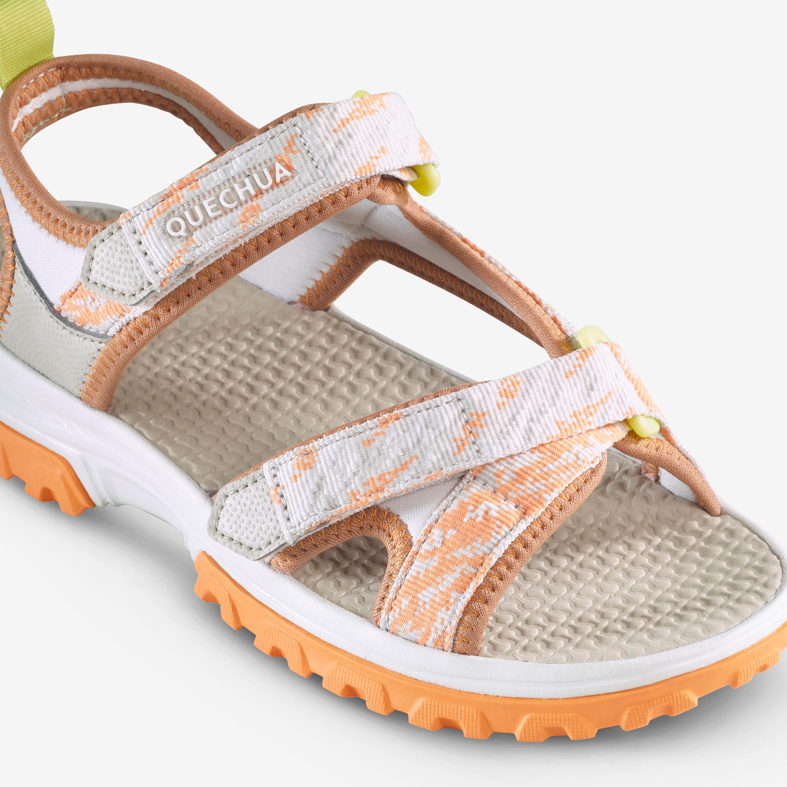 Sandales de randonnée enfant, NH500 beige 3/12