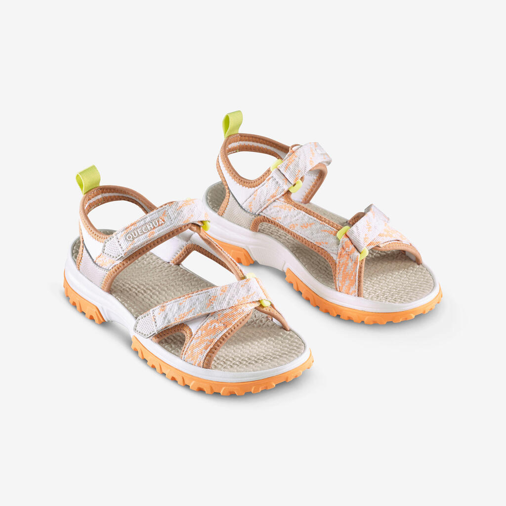 Sandales de randonnée enfant, NH500 beige