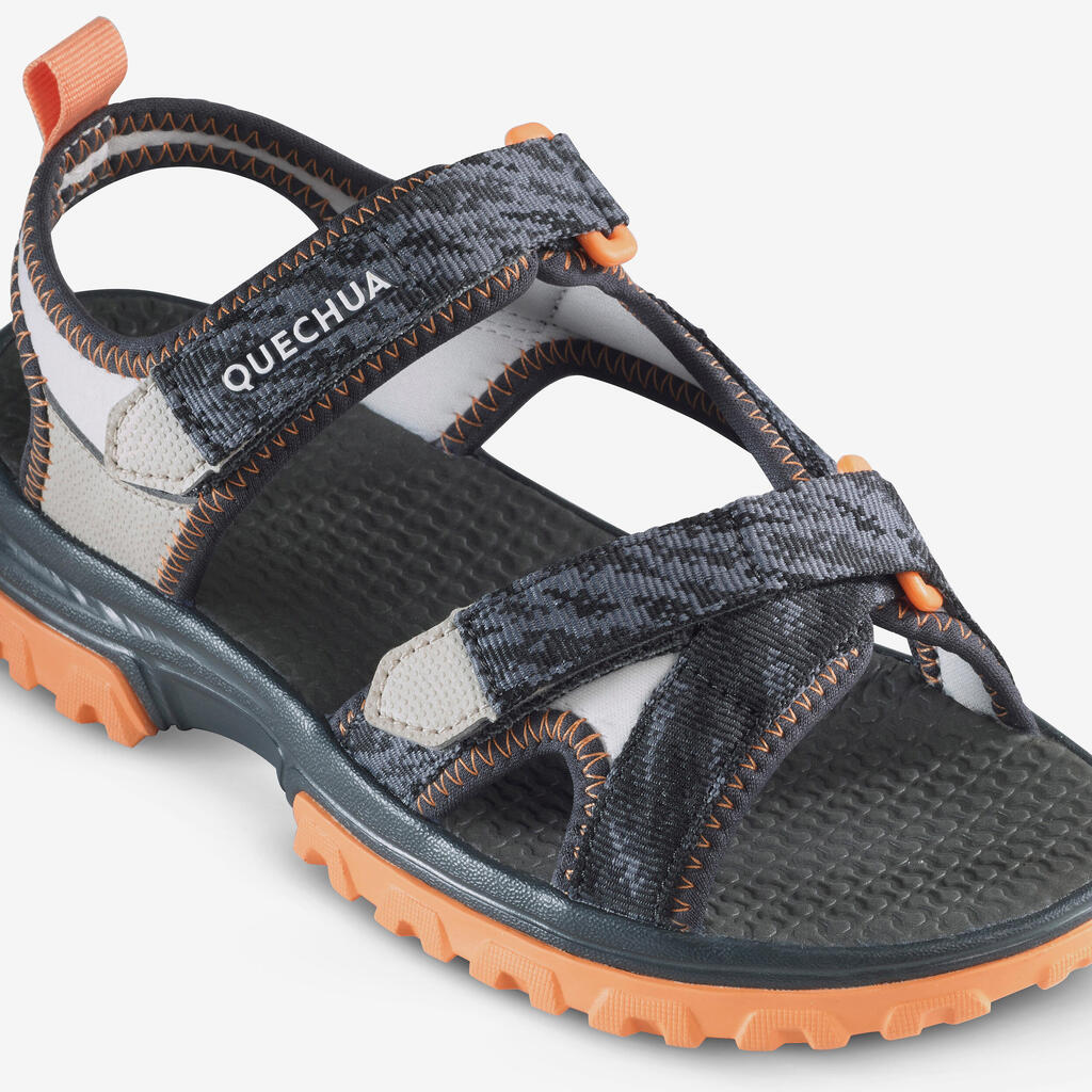 Sandales de randonnée enfant, NH500 beige