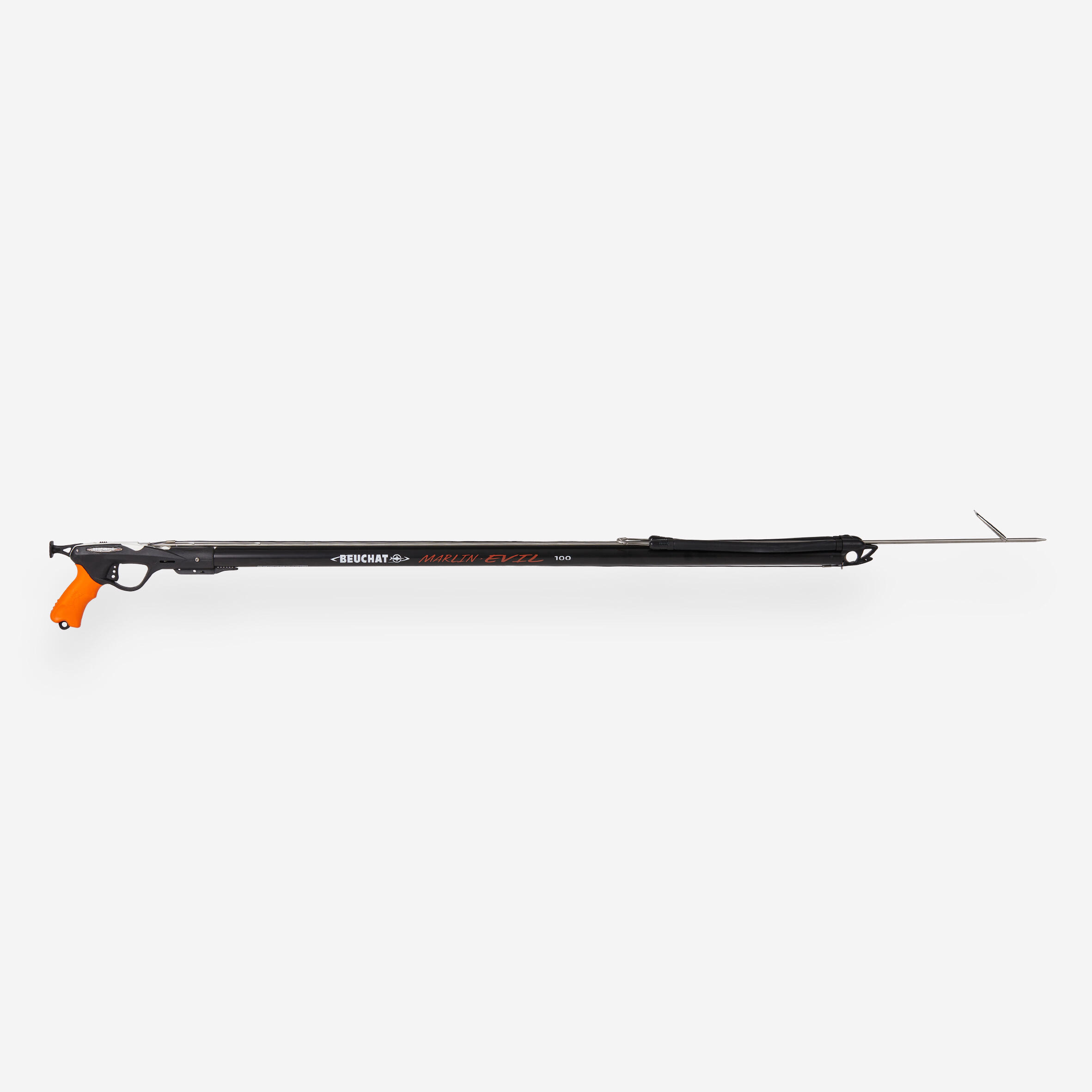 Fusil harpon chasse sous-marine - Beuchat Marlin Evil 100 cm tête fermée 4/14
