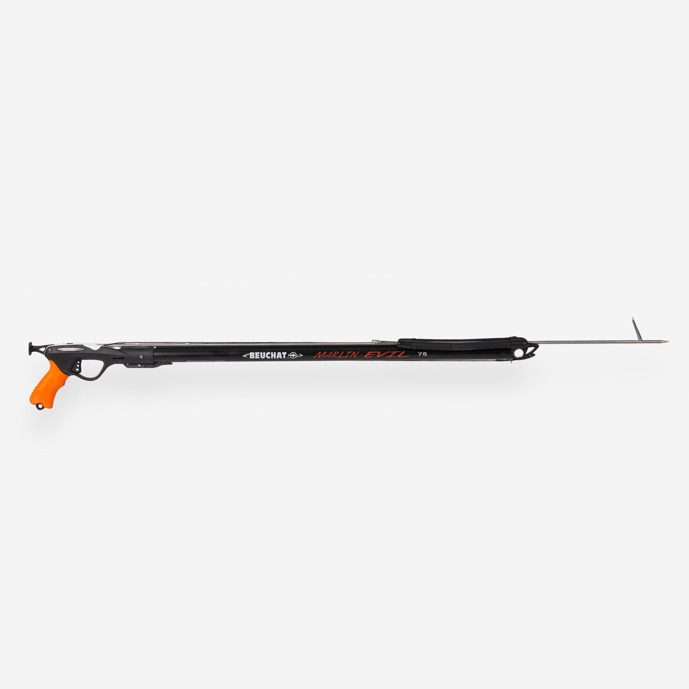Fusil harpon chasse sous-marine - Beuchat Marlin Evil 75 cm tête fermée 4/14