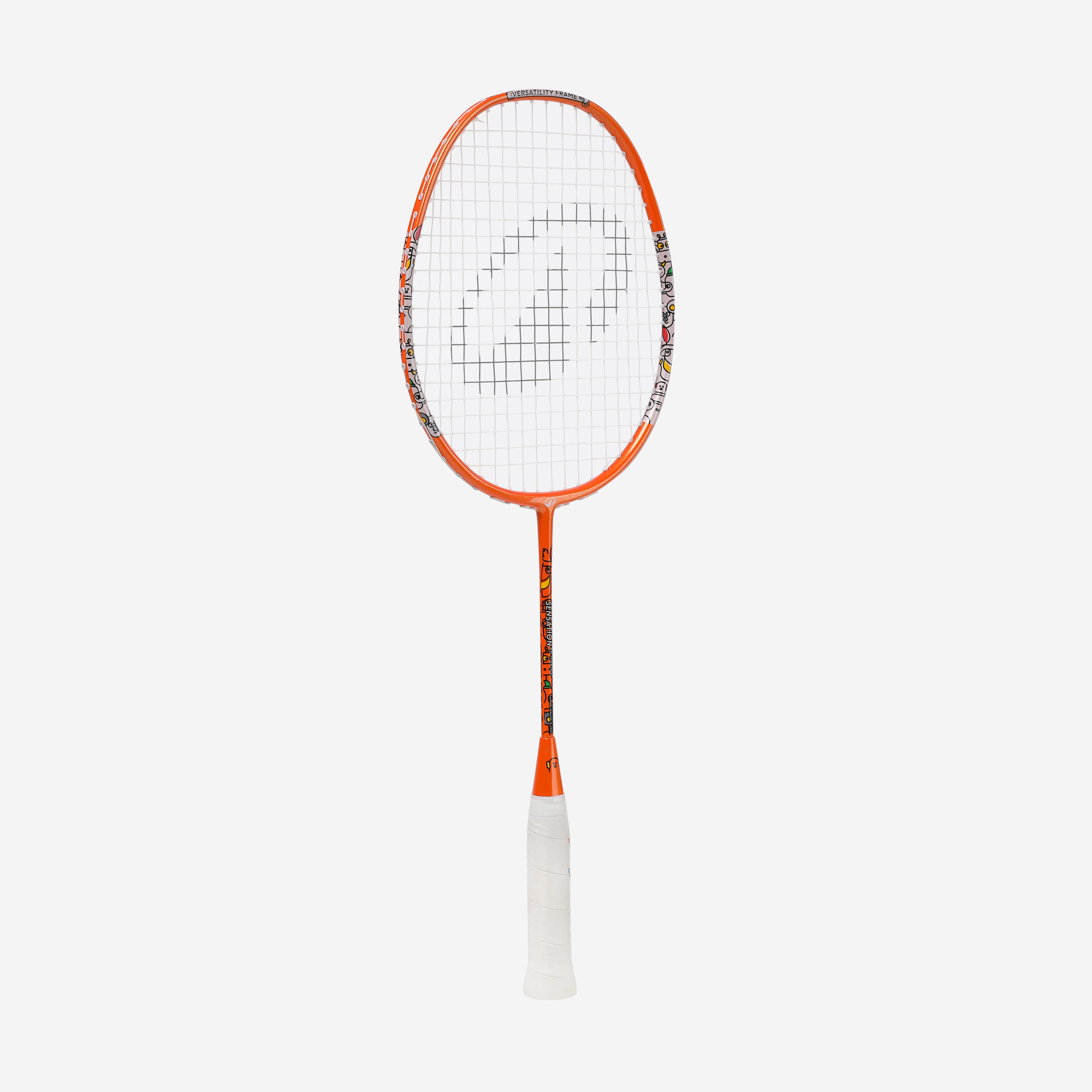 KID BADMINTON RACKET BR SENSATION 190 EASY KID RED