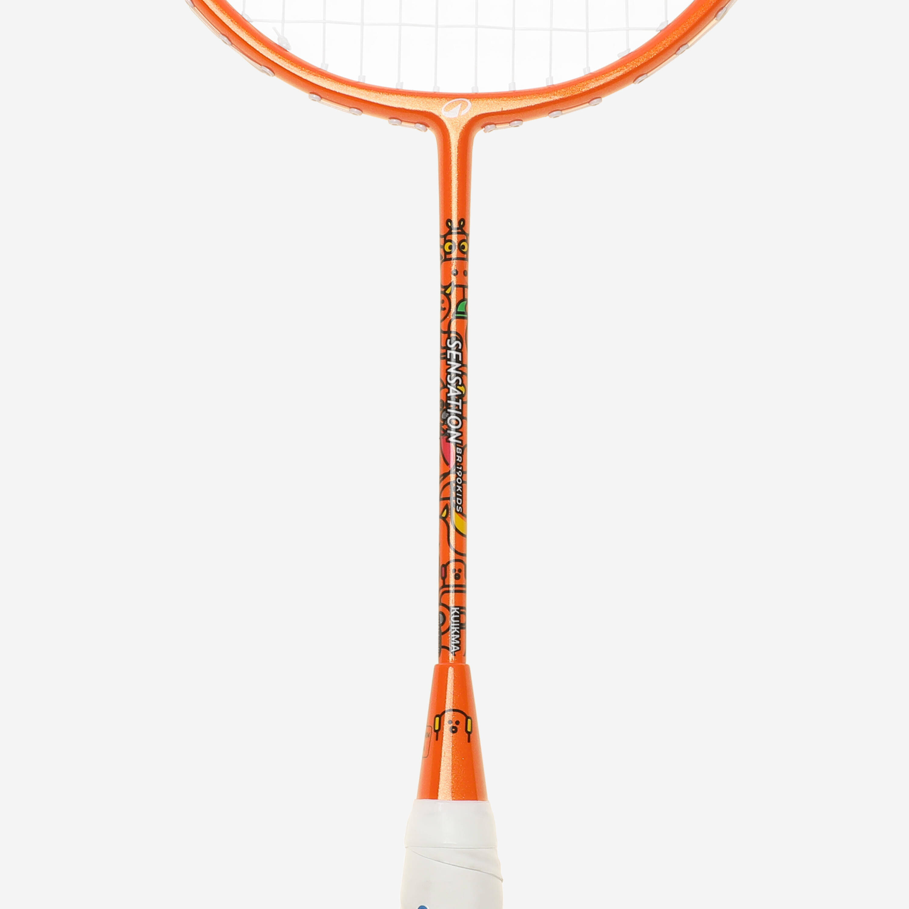 KID BADMINTON RACKET BR SENSATION 190 EASY KID RED -  4