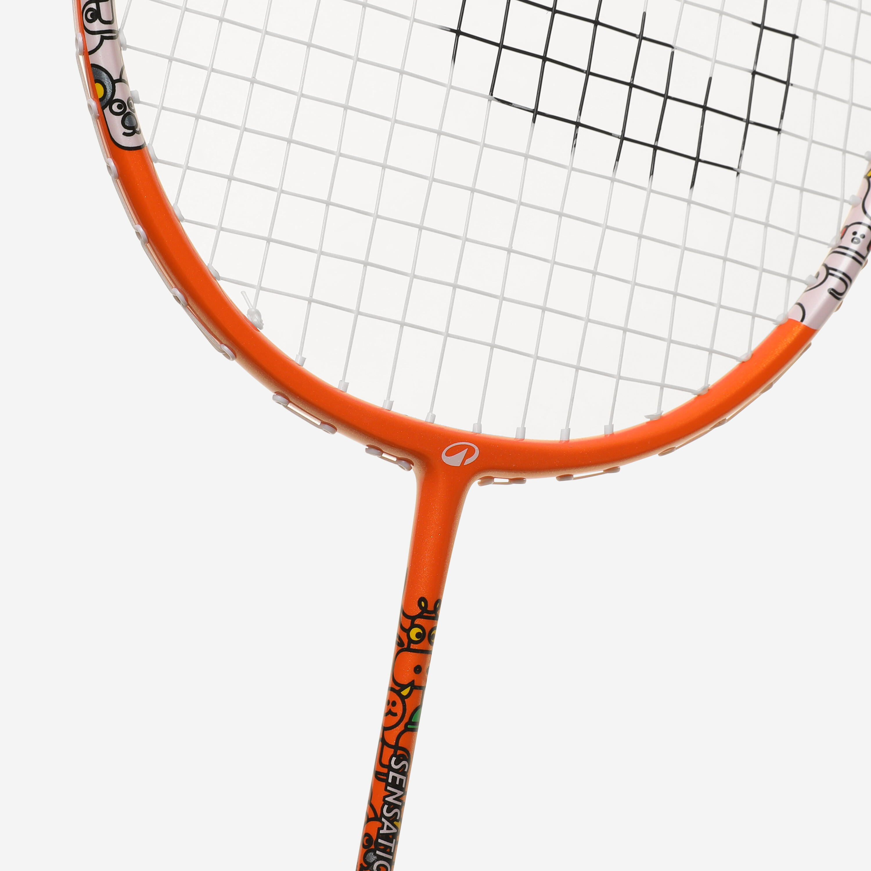 KID BADMINTON RACKET BR SENSATION 190 EASY KID RED