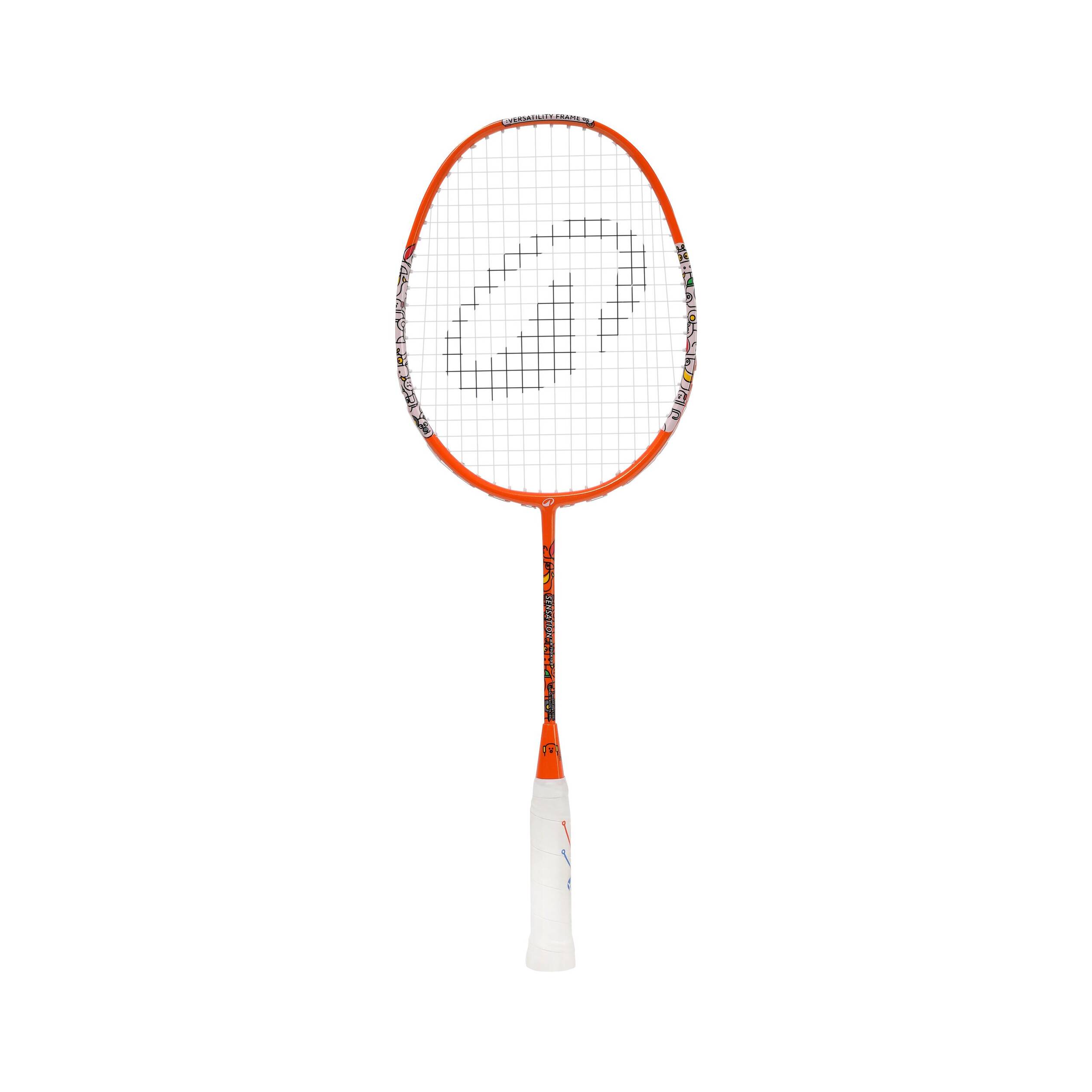 KID BADMINTON RACKET BR SENSATION 190 EASY KID RED