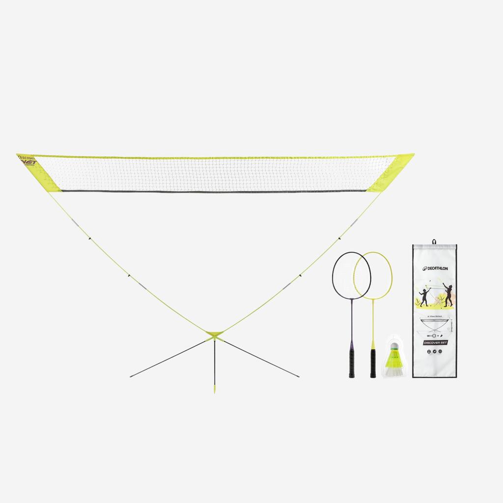 Prenosni set za badminton Discover Set 3M V2