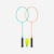 Set Raquettes de Badminton de Loisir Adulte Discover BR100Ad - Turquoise/Orange