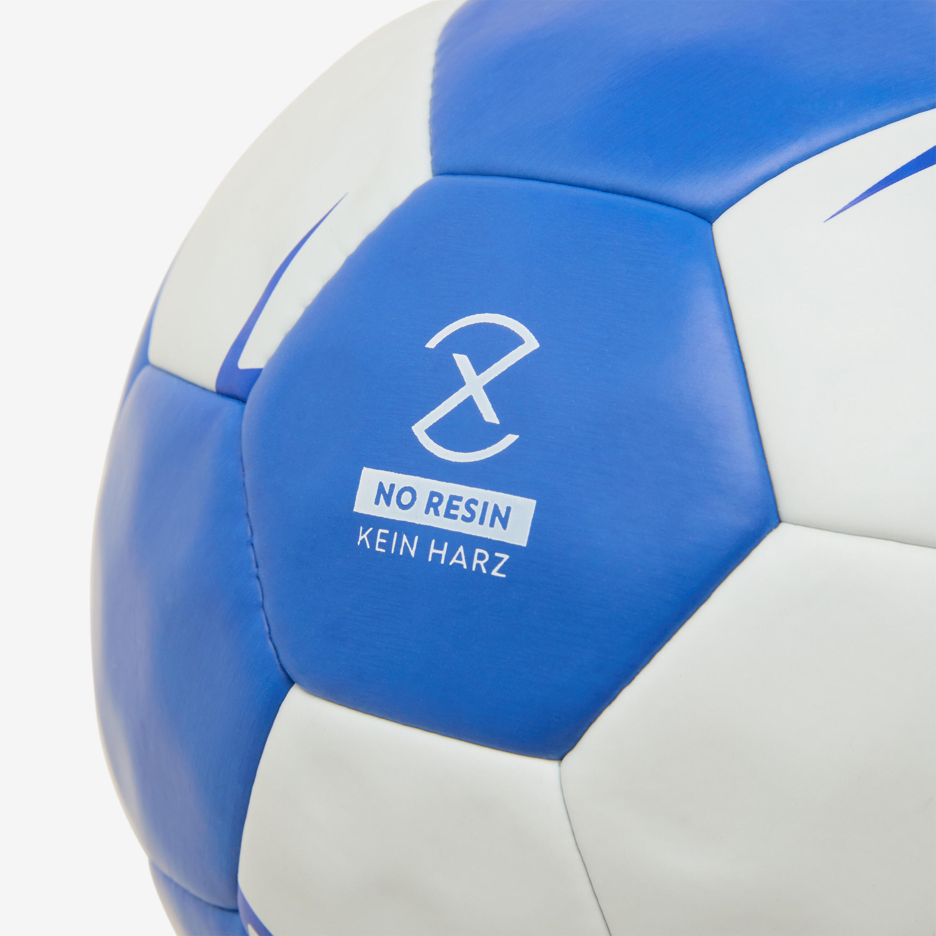 Harzfreier Handball Grösse 1 - Waxfree Ultragrip blau/weiss 3/14