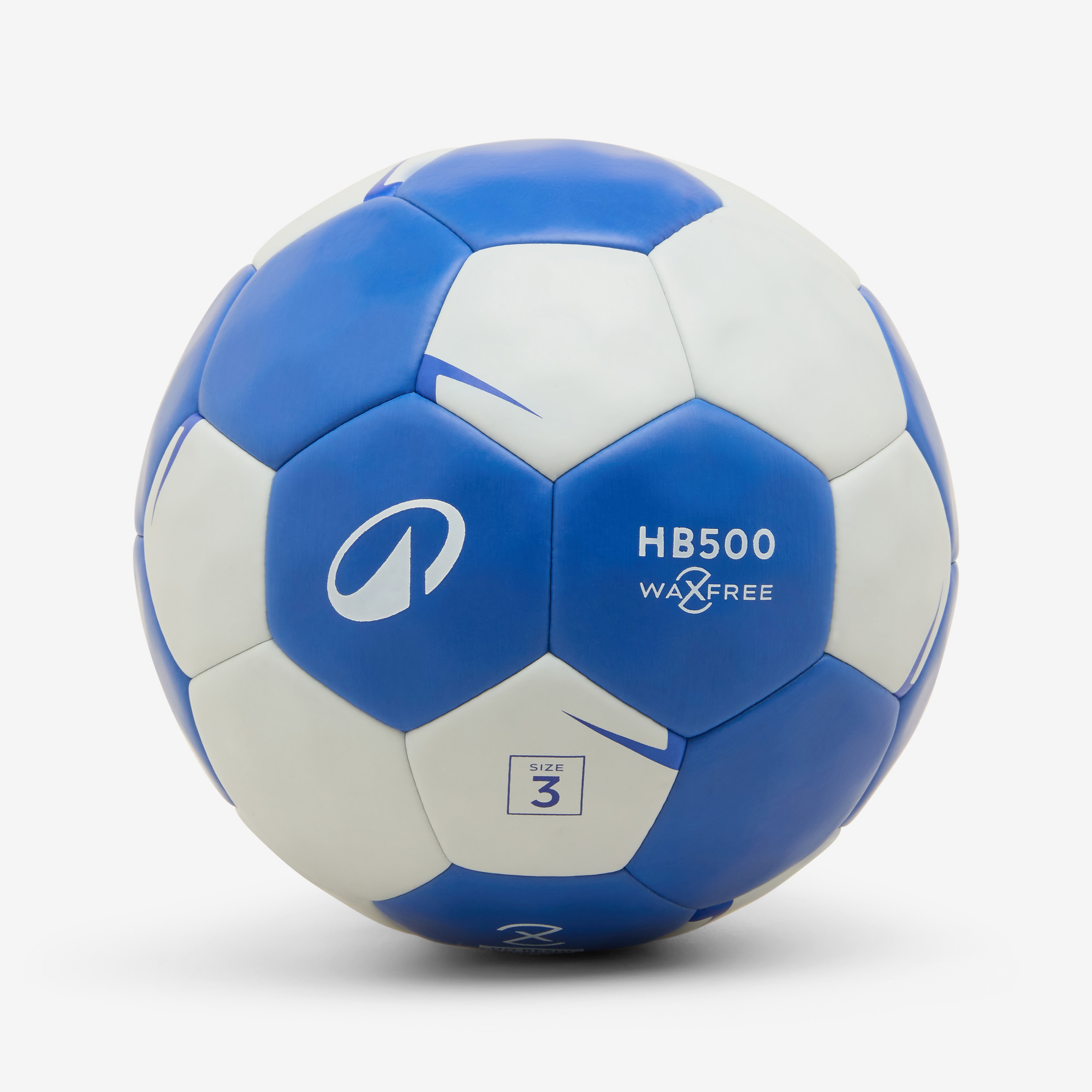 Ballon de handball sans résine taille 3 - waxfree v2 bleu / blanc - Handball - Kipsta- Clubs - Entreprises - Collectivités - Associations